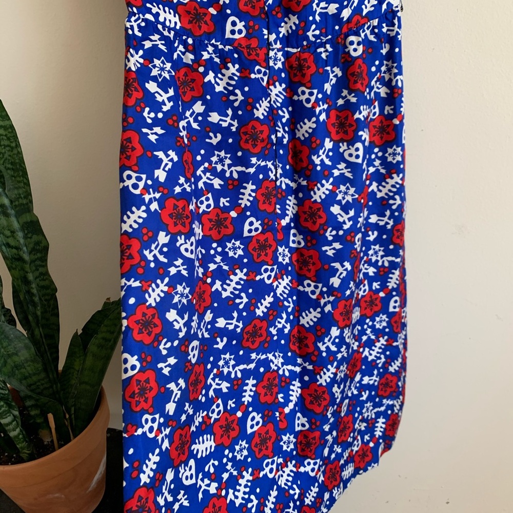 VTG Adele Simpson 1960’s Floral Midi Sheath Dress - Picture 9 of 10
